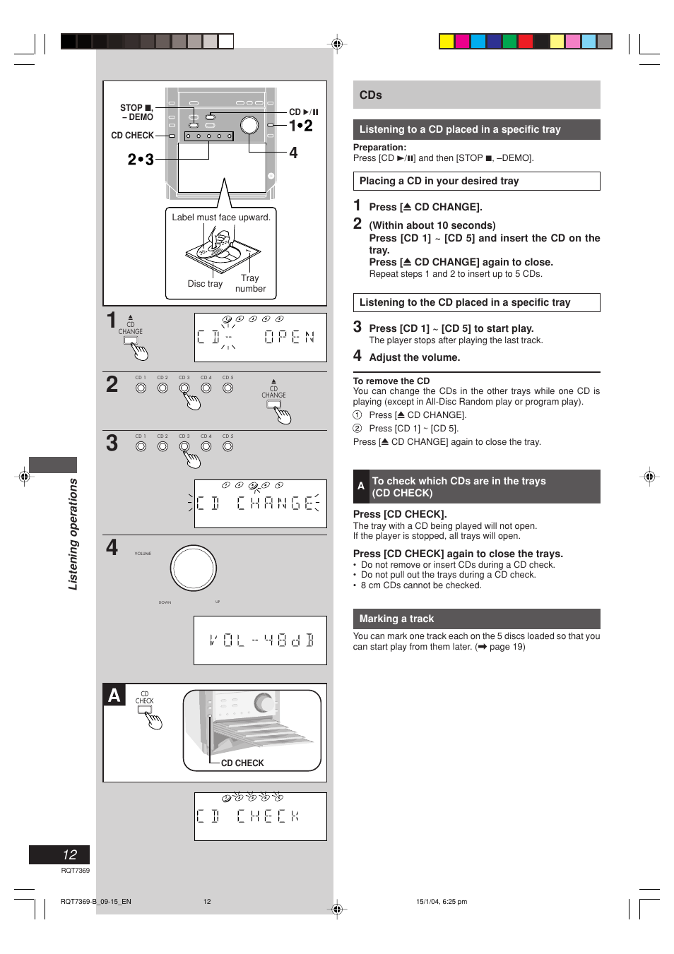 Panasonic SCPM19 User Manual | Page 12 / 28