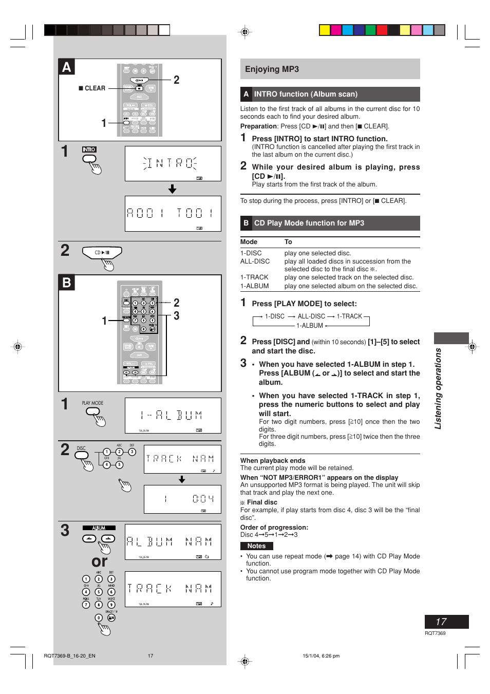 Panasonic SCPM19 User Manual | Page 17 / 28