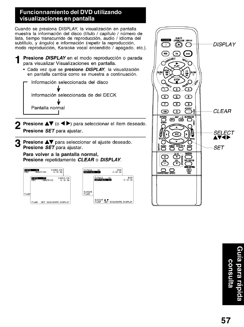 3 0) (/) c m, O t3 | Panasonic PV-D4752 User Manual | Page 57 / 60