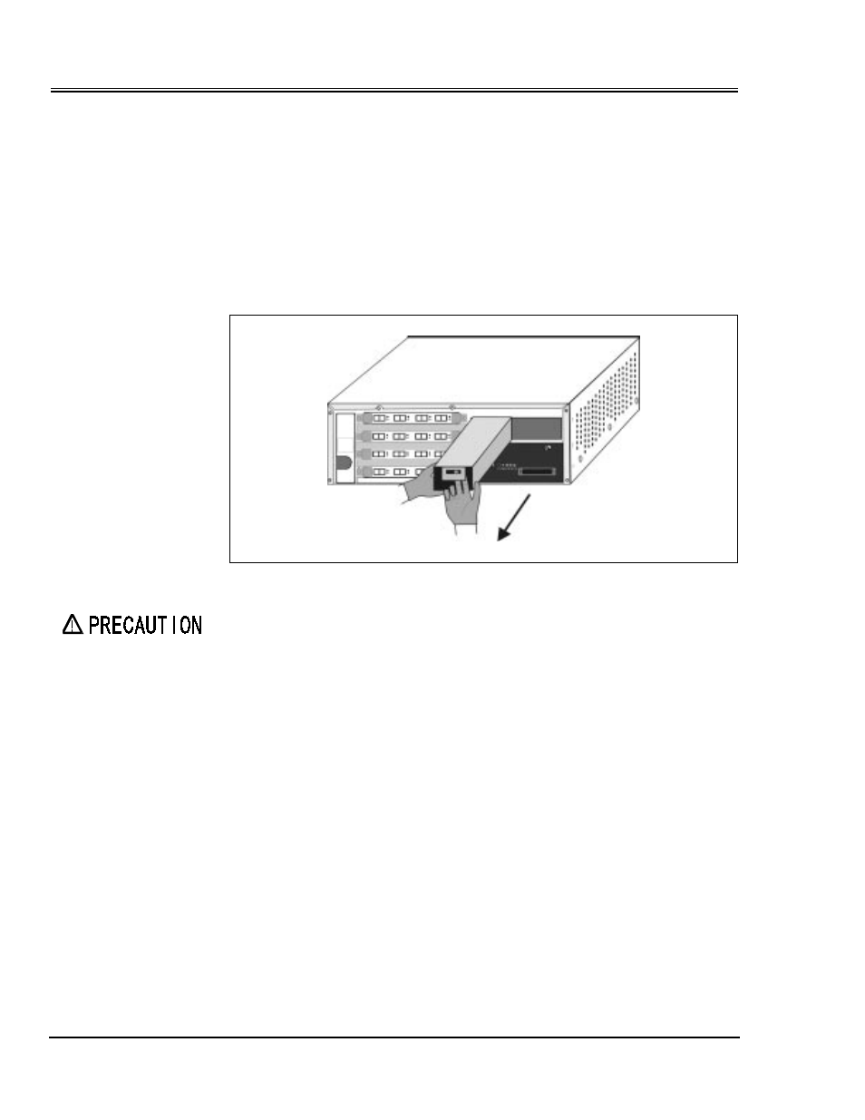 Removing the power unit, Removing the power unit -6 | Panasonic 1200N User Manual | Page 122 / 256
