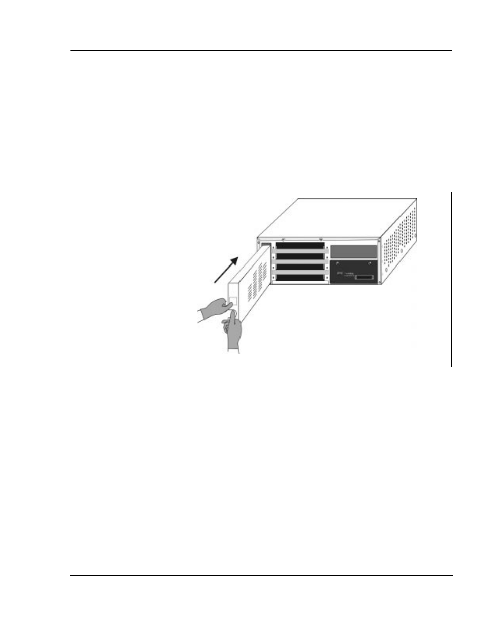 Installing the fan unit, Inserting the fan unit, Installing the fan unit -13 | Inserting the fan unit -13 | Panasonic 1200N User Manual | Page 129 / 256
