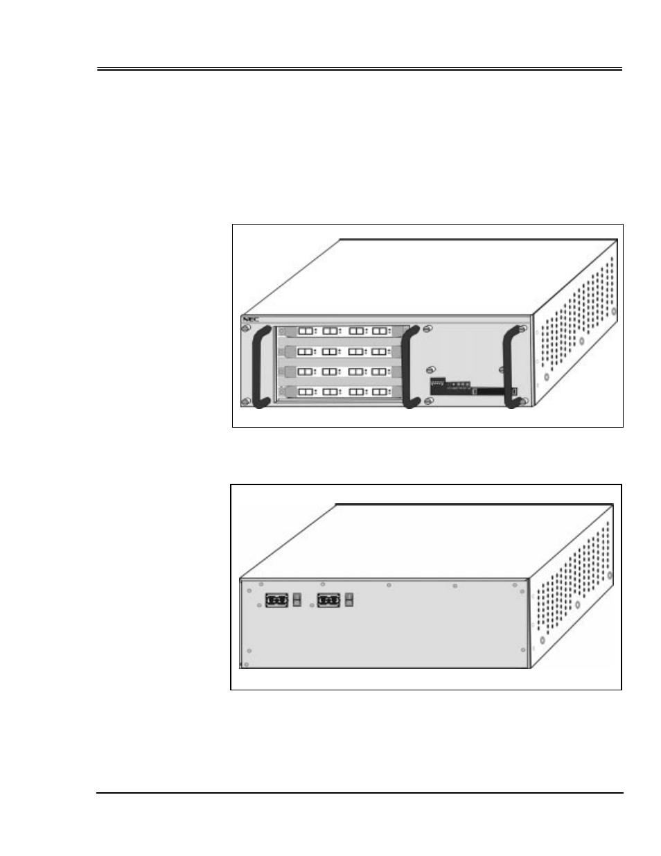 Outside view of the atm switch, Outside view of the atm switch -3 | Panasonic 1200N User Manual | Page 19 / 256