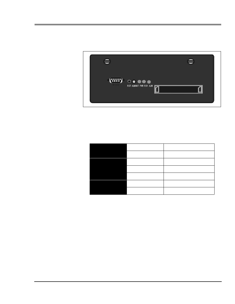 Description and function of components, Switch/cpu card, Power/ready/alarm indicator lights | Reset button, Rs-232c connector, Alarm out, Description and function of components -5, Switch/cpu card -5 | Panasonic 1200N User Manual | Page 33 / 256