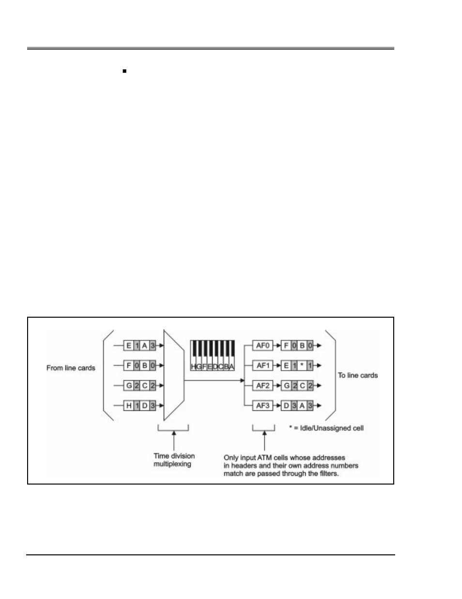 Flow of atm cells, Flow of atm cells -2 | Panasonic 1200N User Manual | Page 44 / 256