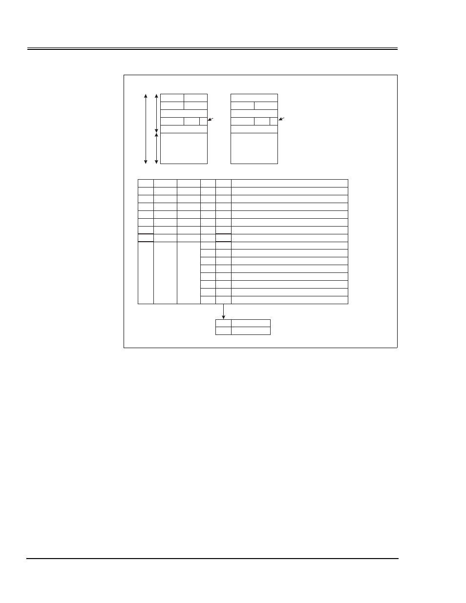 Figure 6-11: atm cell format, Line interface hardware interface | Panasonic 1200N User Manual | Page 70 / 256