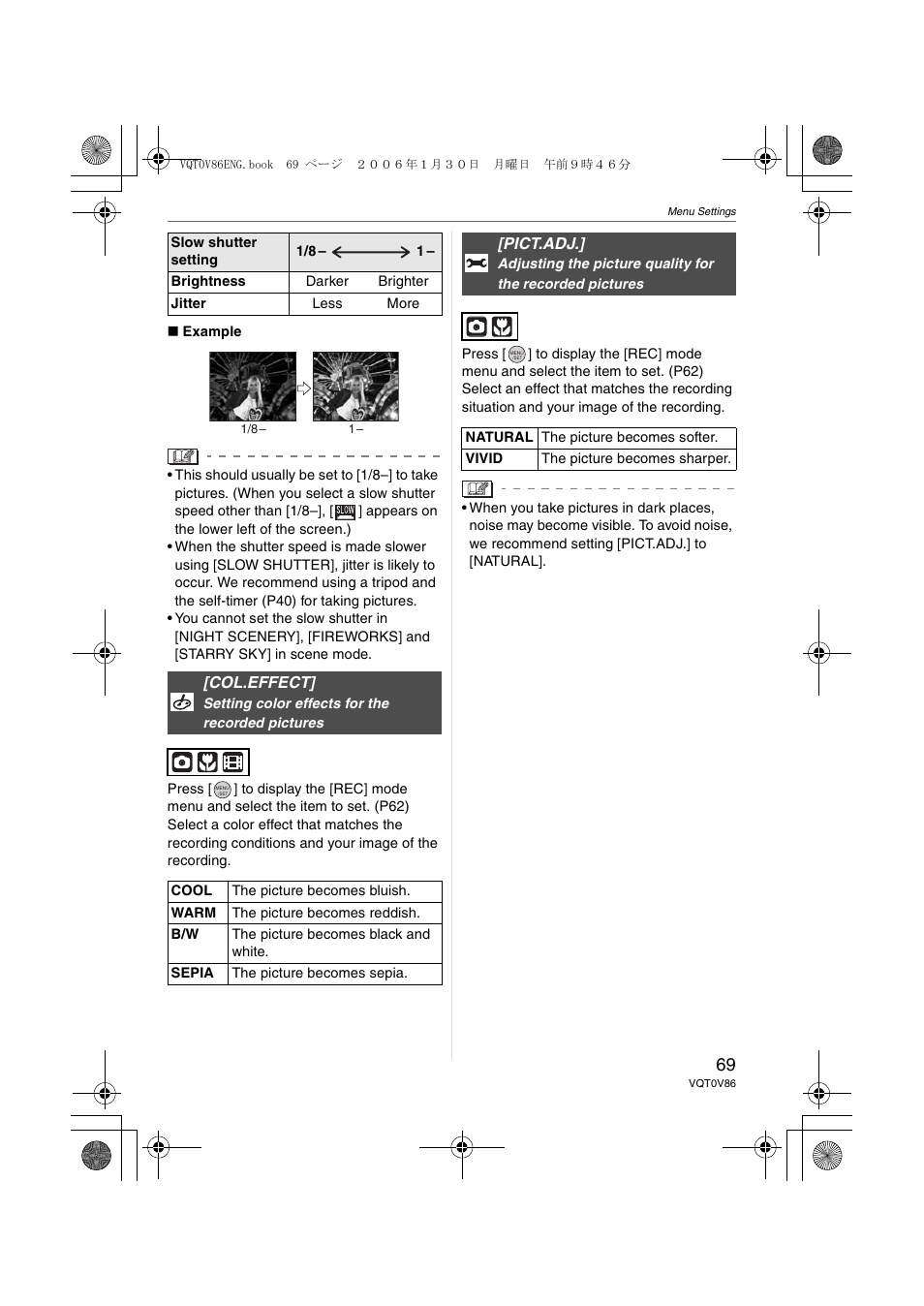 Panasonic DMC-FX01 User Manual | Page 69 / 116