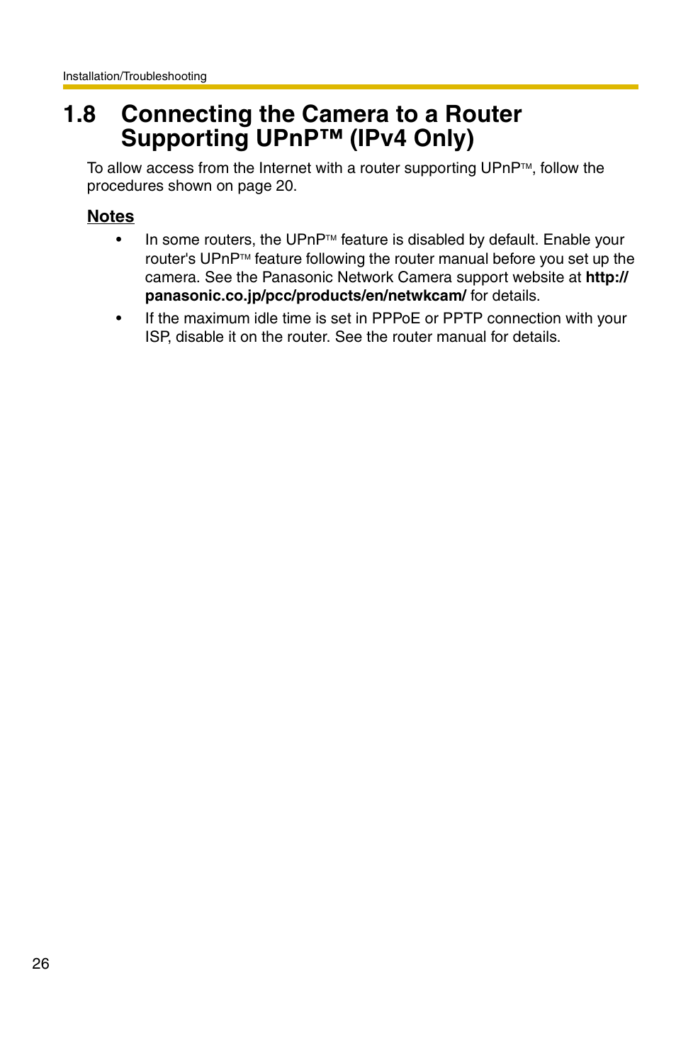 Panasonic BB-HCM331 User Manual | Page 26 / 64