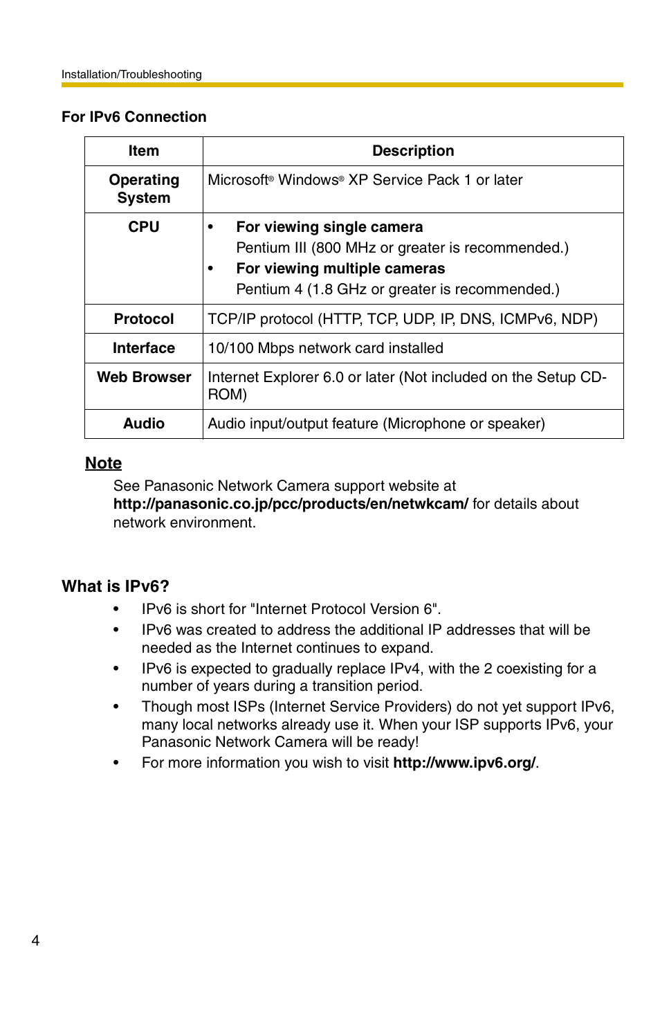 Panasonic BB-HCM331 User Manual | Page 4 / 64