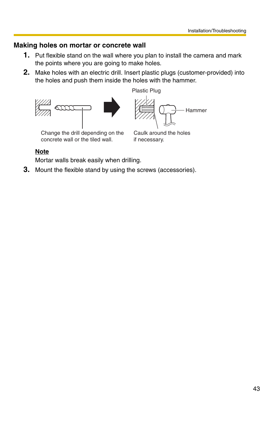 Panasonic BB-HCM331 User Manual | Page 43 / 64