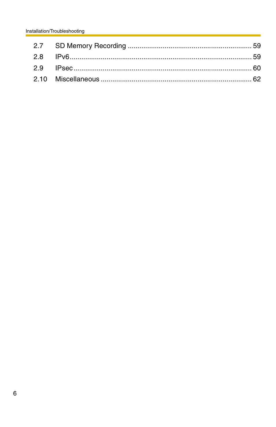 Panasonic BB-HCM331 User Manual | Page 6 / 64