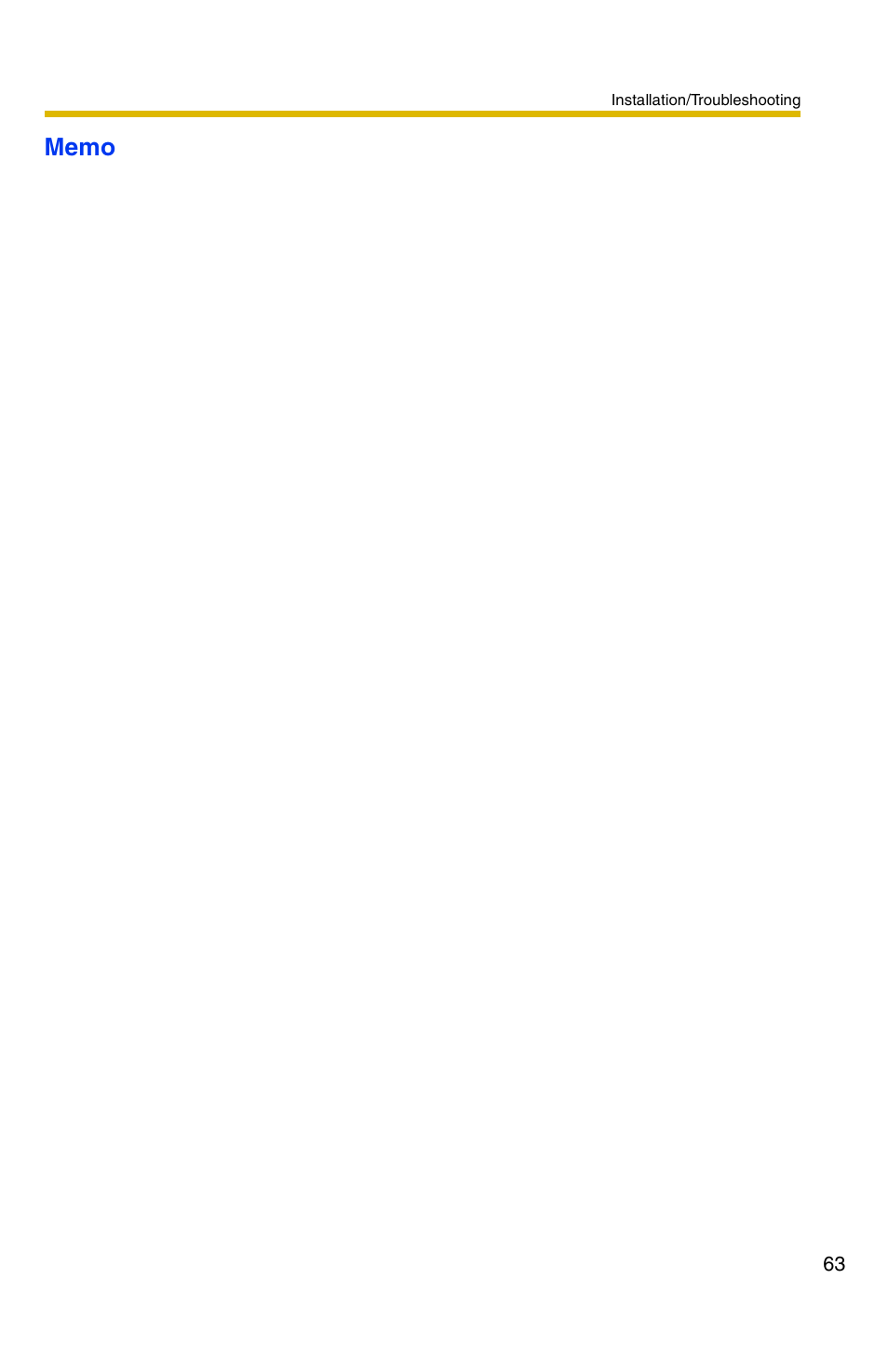 Panasonic BB-HCM331 User Manual | Page 63 / 64