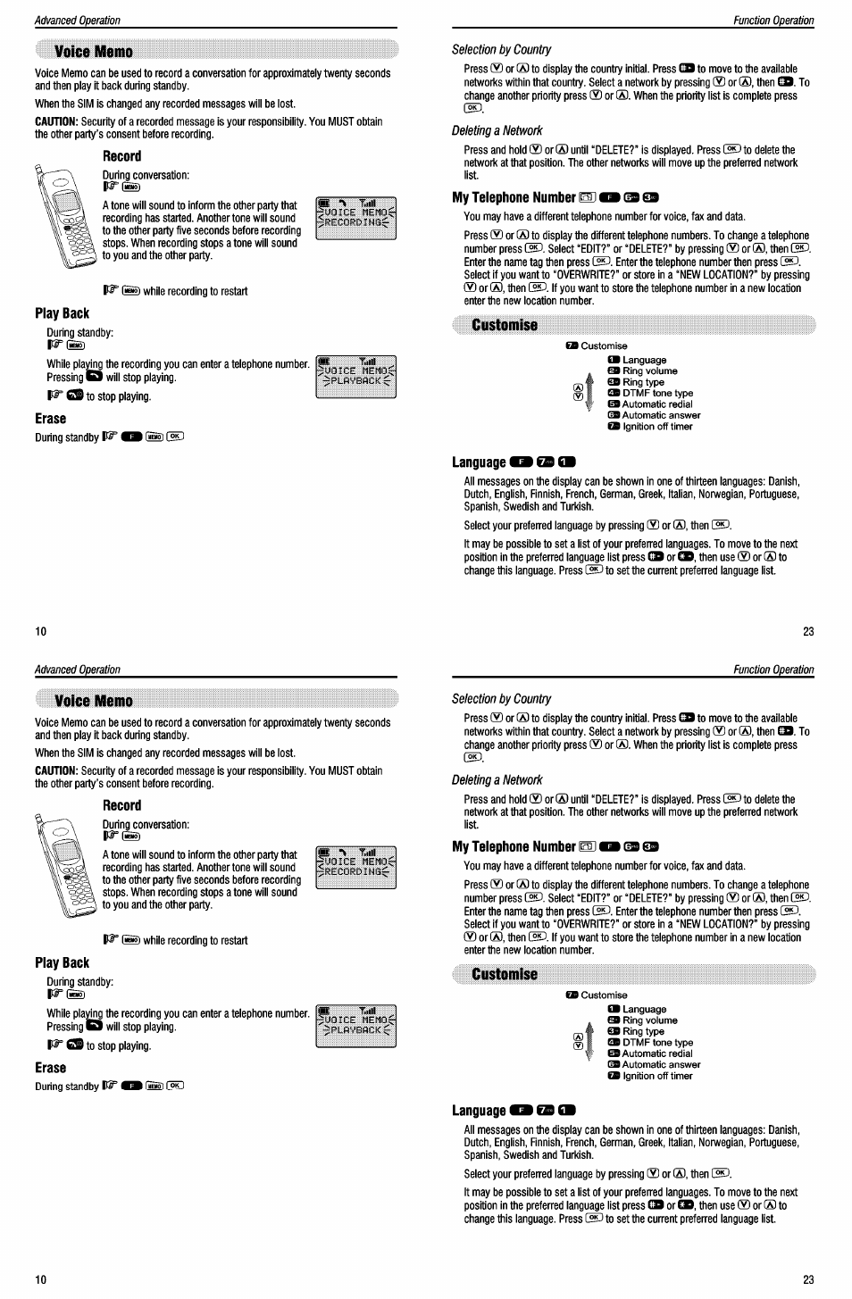 Panasonic EB-G500 User Manual | Page 27 / 40