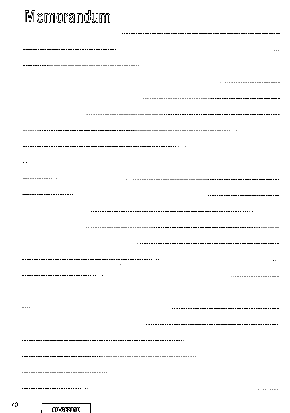 Шетошйут | Panasonic CQ-DF201U User Manual | Page 70 / 72