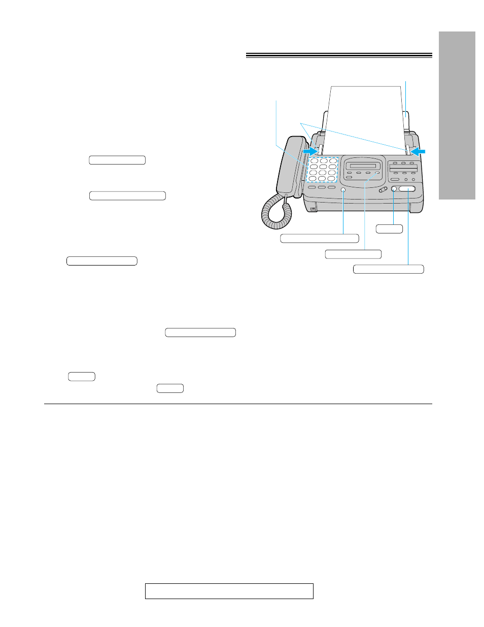 Transmitting documents, Quick start | Panasonic KX-F880 User Manual | Page 19 / 84