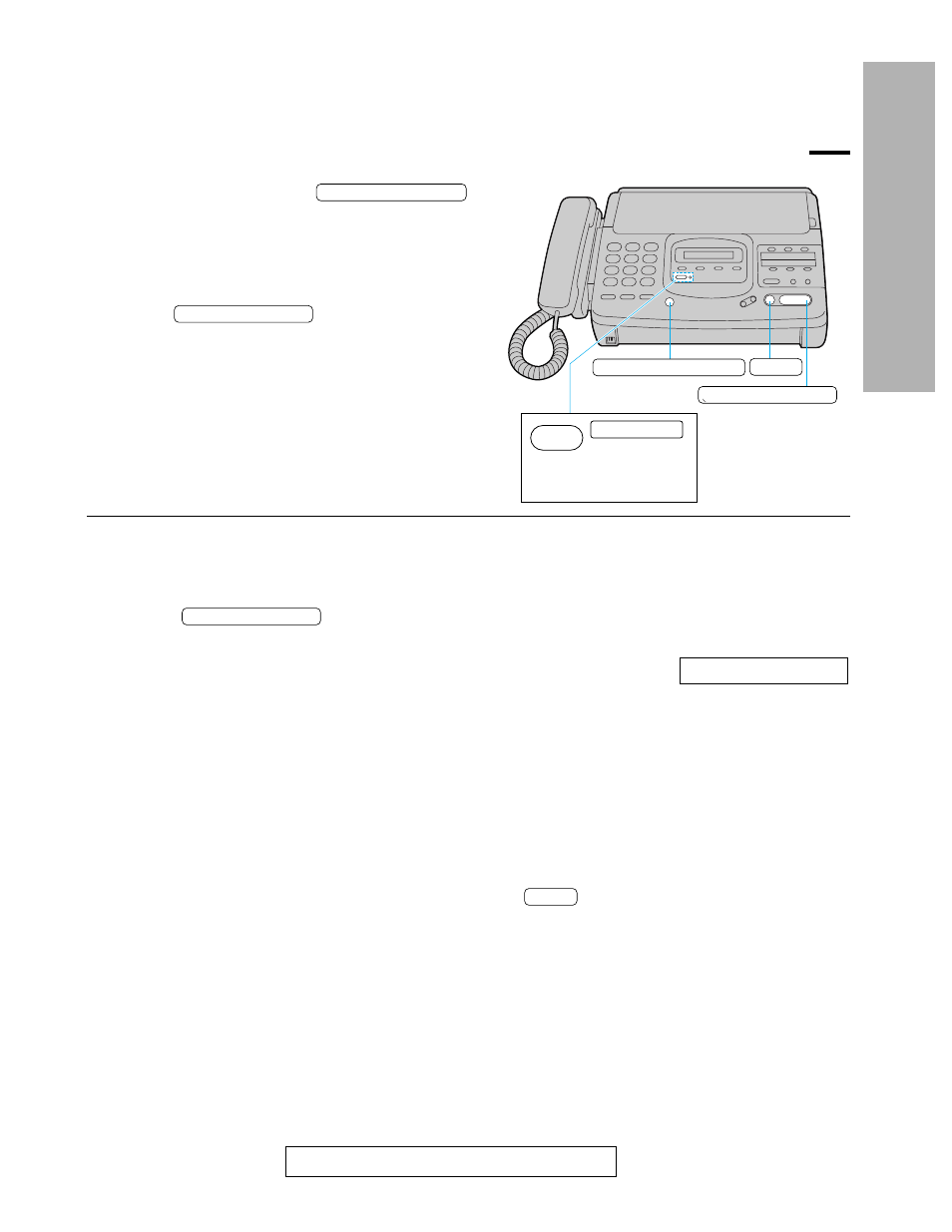 Quick start, Friendly reception, Fax voice guidance about reception | Panasonic KX-F880 User Manual | Page 23 / 84