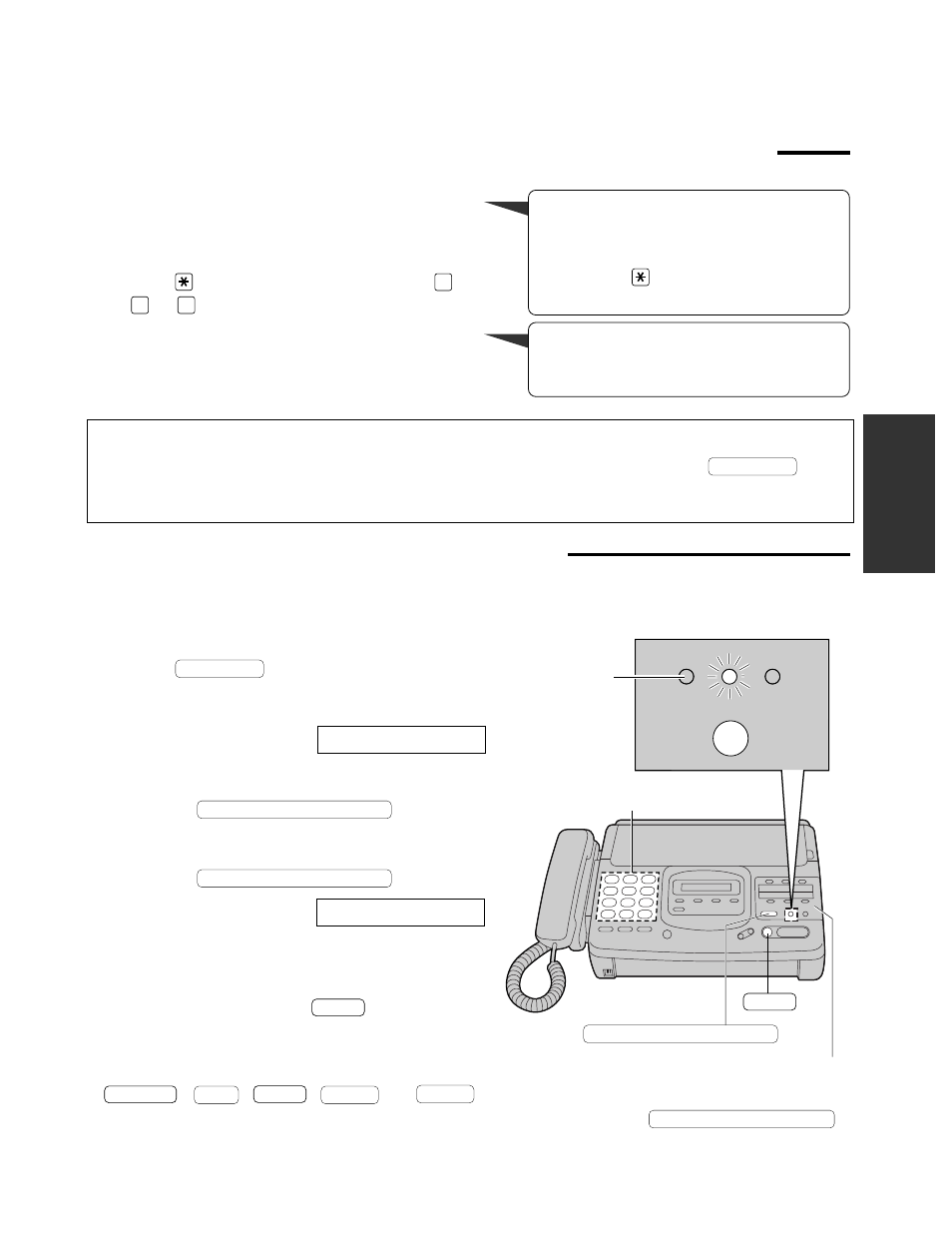 How incoming messages are recorded in a mailbox, Listening to messages in a mailbox | Panasonic KX-F880 User Manual | Page 47 / 84