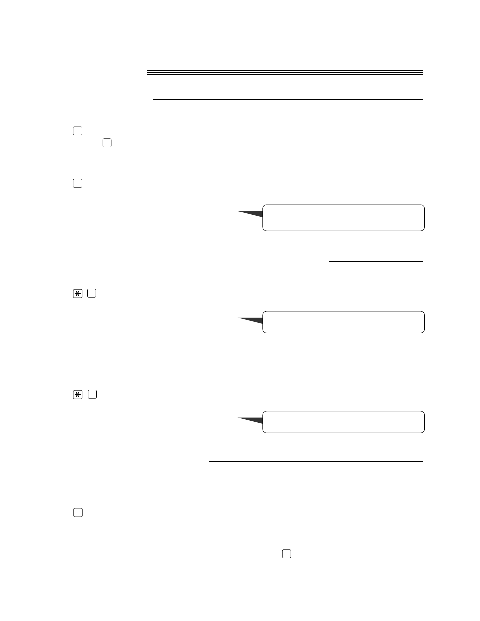 Operating the answering device from a remote phone, Other remote operations, Cont.) | Repeating a message, Skipping a message, Monitoring the room sound | Panasonic KX-F880 User Manual | Page 54 / 84