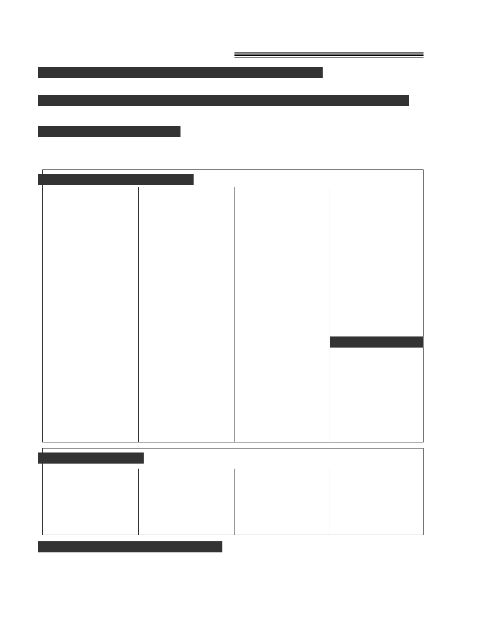 Service center directory, Operation assistance fax advantage program, Accessory purchases | Authorized servicenters, Repair inquiries, Parts distribution locations, Regional customer care department | Panasonic KX-F880 User Manual | Page 78 / 84