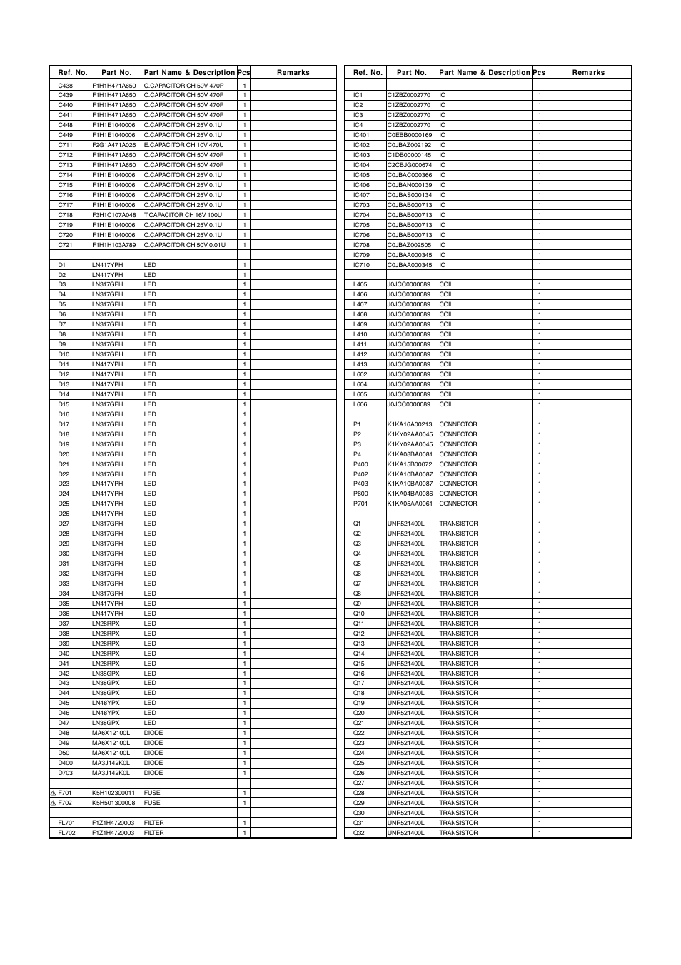 Prt-10 | Panasonic AW-RP655N User Manual | Page 11 / 16