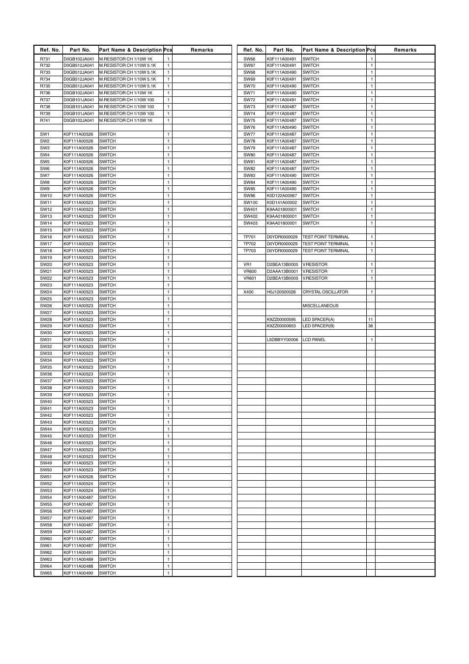 Prt-14 | Panasonic AW-RP655N User Manual | Page 15 / 16