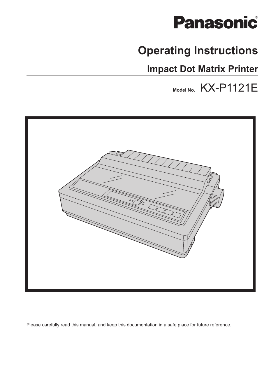 Panasonic KX-P1121E User Manual | 43 pages