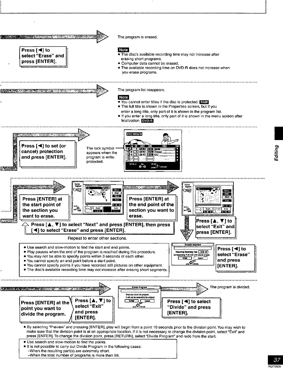 Panasonic DMR-T3030 User Manual | Page 37 / 64