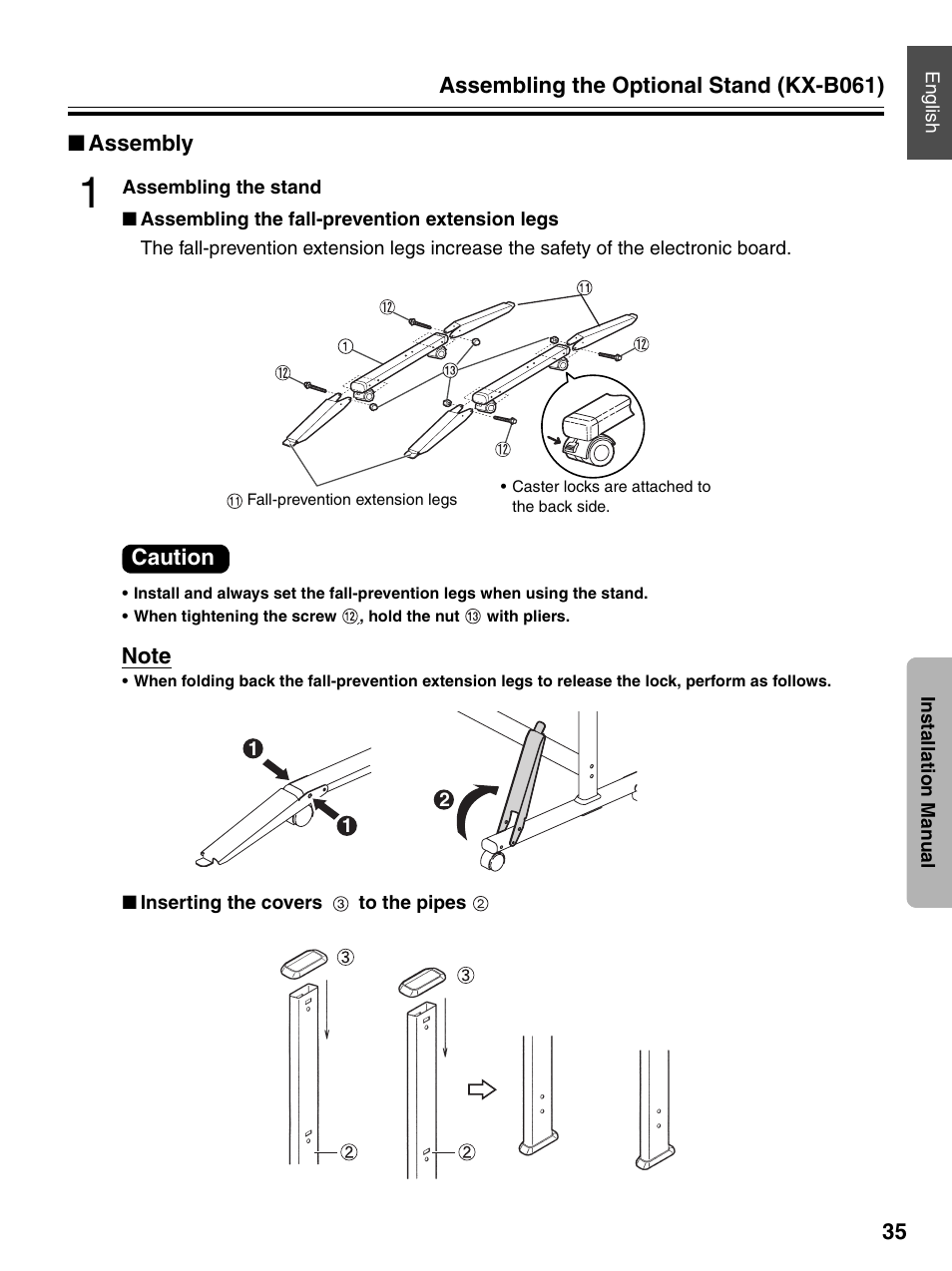 Assembly | Panasonic UB-7320 User Manual | Page 35 / 42