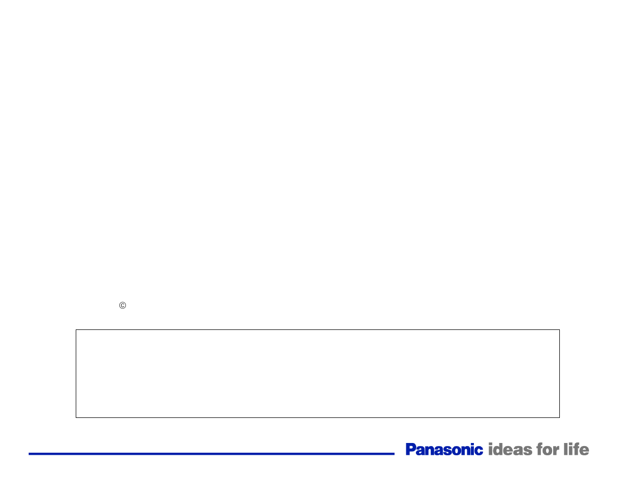 Panasonic service and technology company | Panasonic Generation Plasma Display Television User Manual | Page 2 / 98