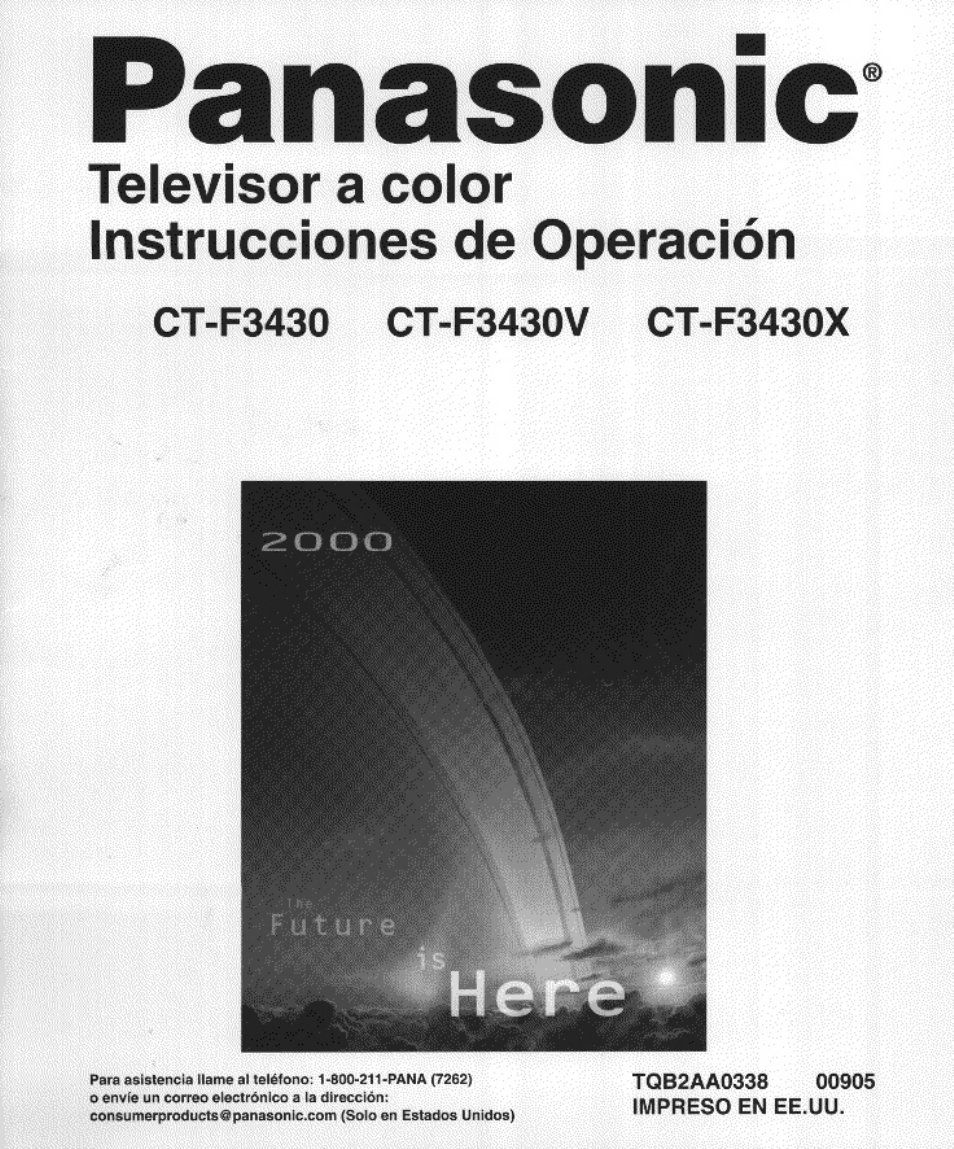 Panasonic, Televisor a color instrucciones de operación | Panasonic CT-32SX30 User Manual | Page 29 / 56