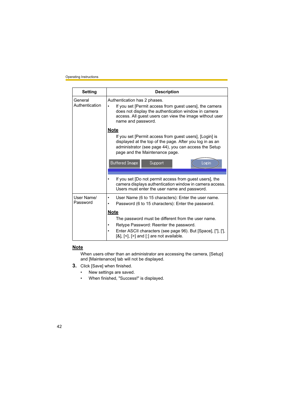 Panasonic BL-C10A User Manual | Page 42 / 104