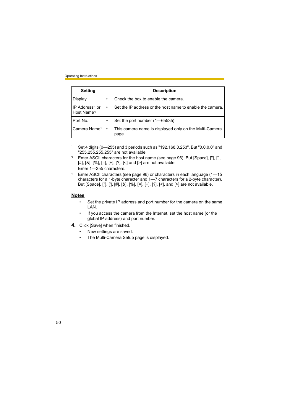 Panasonic BL-C10A User Manual | Page 50 / 104
