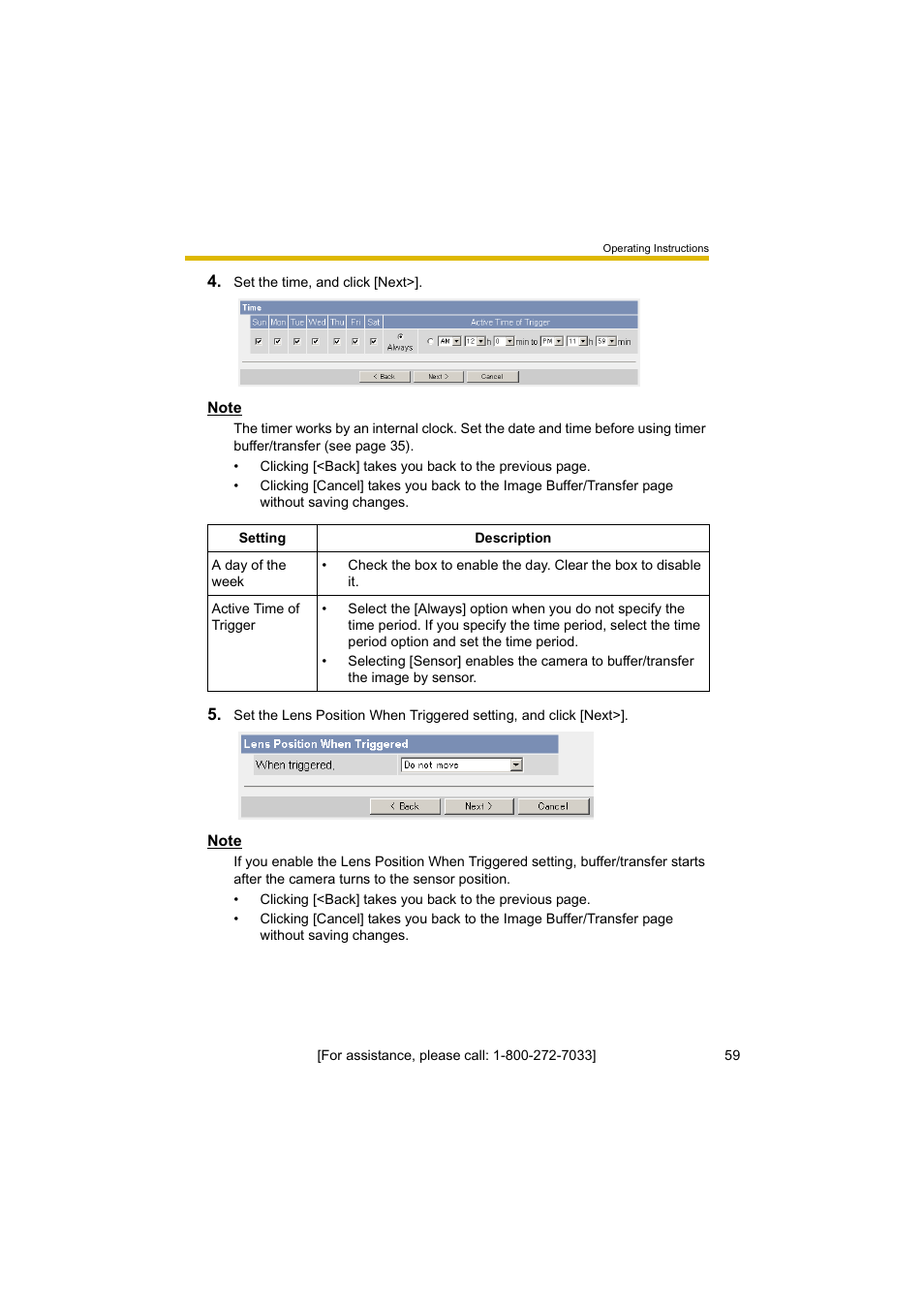 Panasonic BL-C10A User Manual | Page 59 / 104
