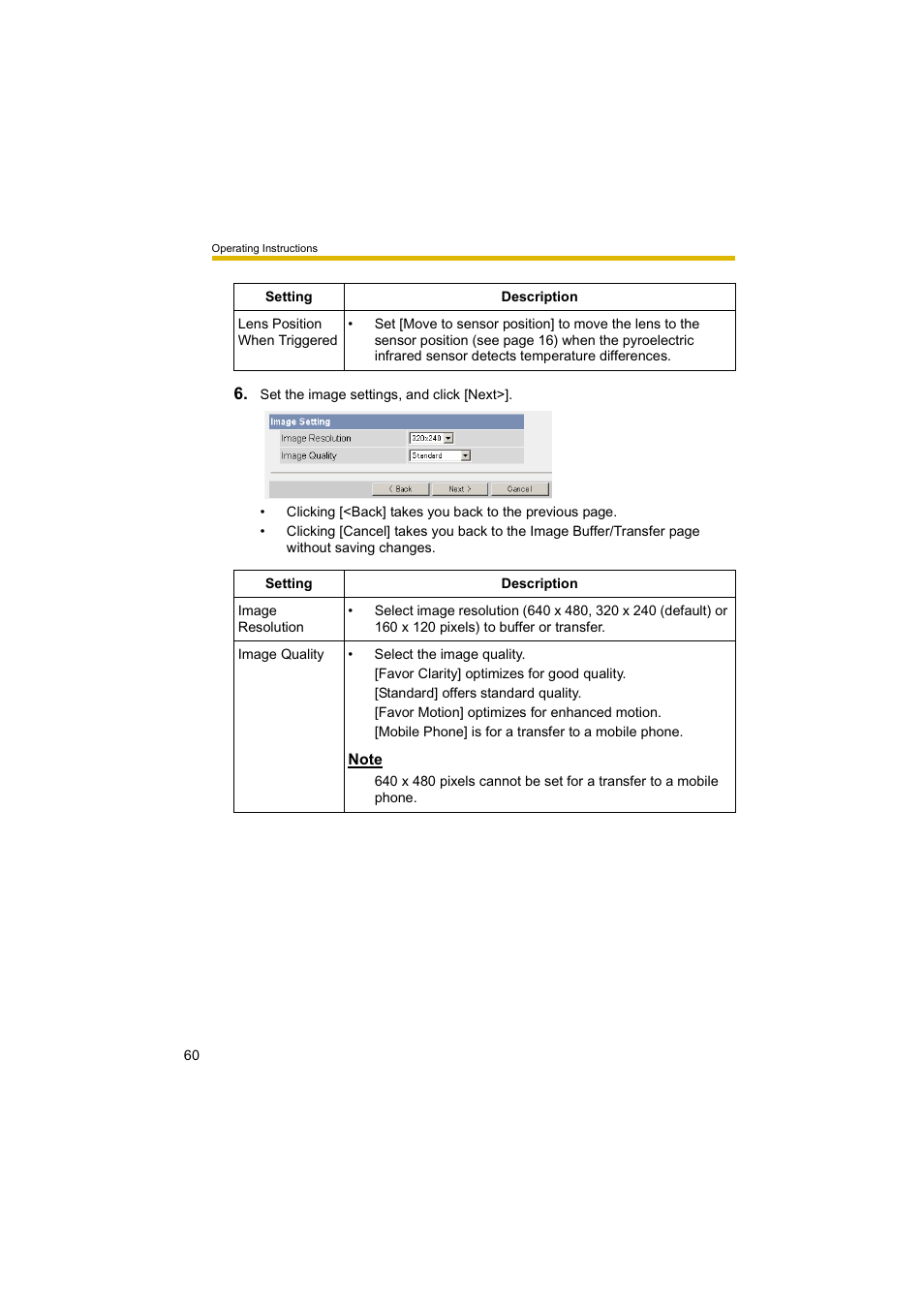 Panasonic BL-C10A User Manual | Page 60 / 104