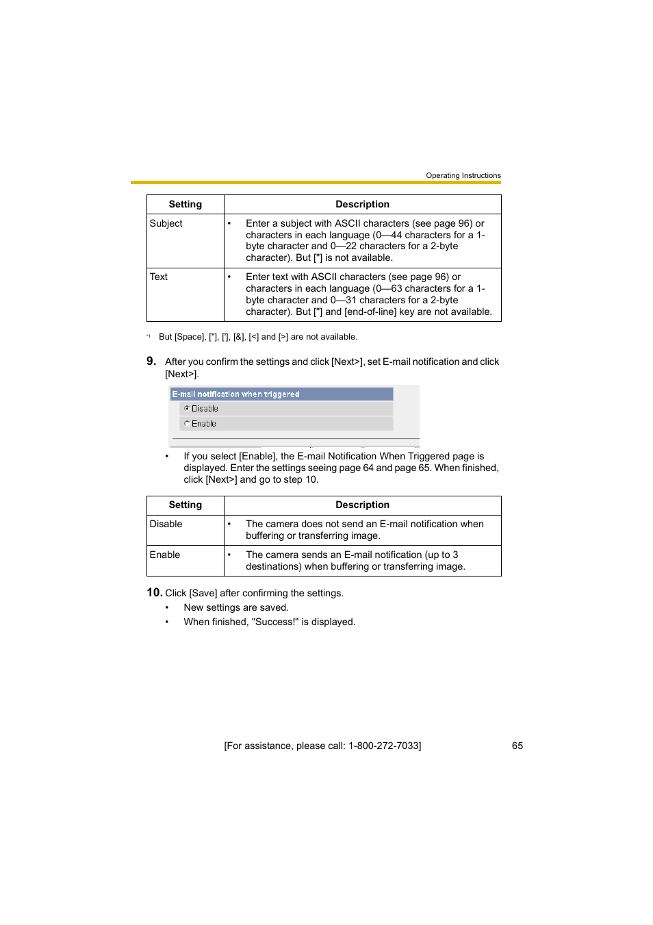 Panasonic BL-C10A User Manual | Page 65 / 104