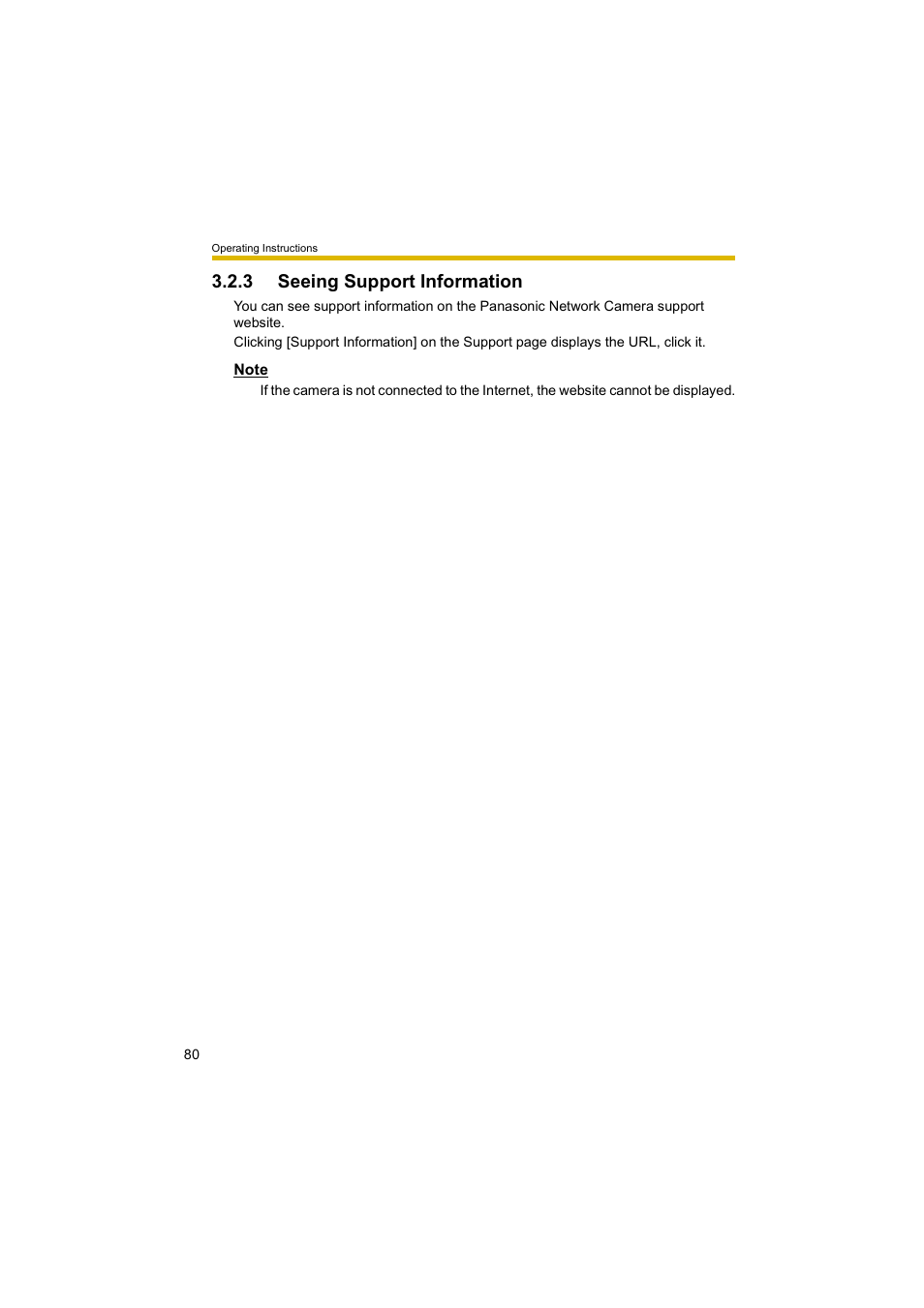 3 seeing support information | Panasonic BL-C10A User Manual | Page 80 / 104