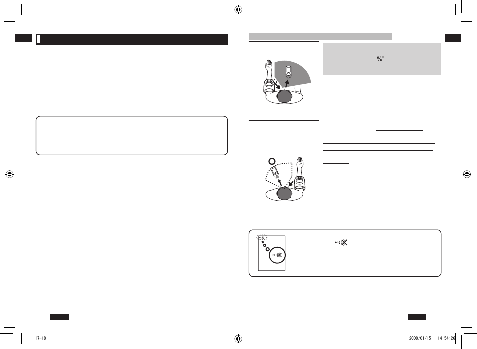 Taking a reading | Panasonic EW3153 User Manual | Page 18 / 36