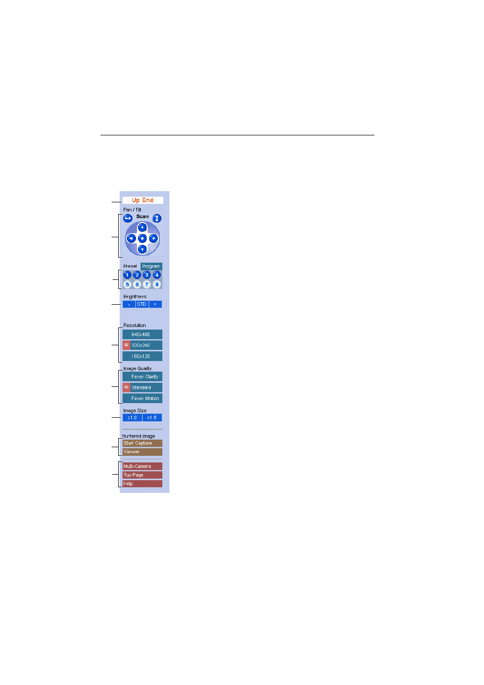 1using operation bar, 1 using operation bar | Panasonic KX-HCM10 User Manual | Page 42 / 122