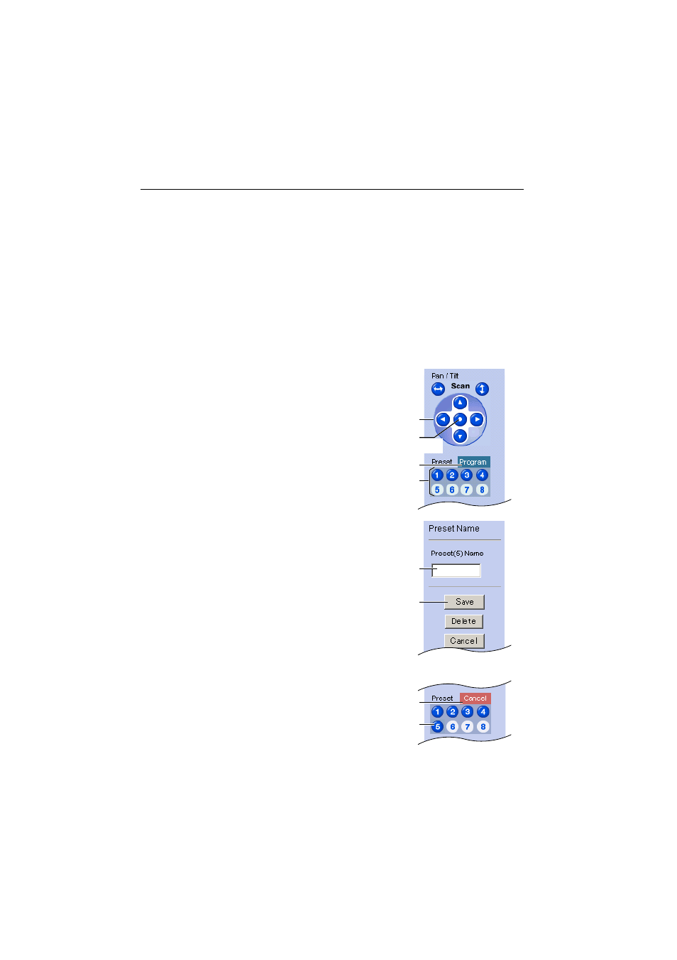 3setting preset positioning and home positioning, 3 setting preset positioning and home positioning | Panasonic KX-HCM10 User Manual | Page 44 / 122