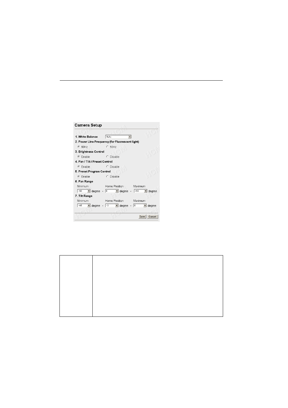 8camera setup, Ge 78, E 78 | 8 camera setup | Panasonic KX-HCM10 User Manual | Page 78 / 122