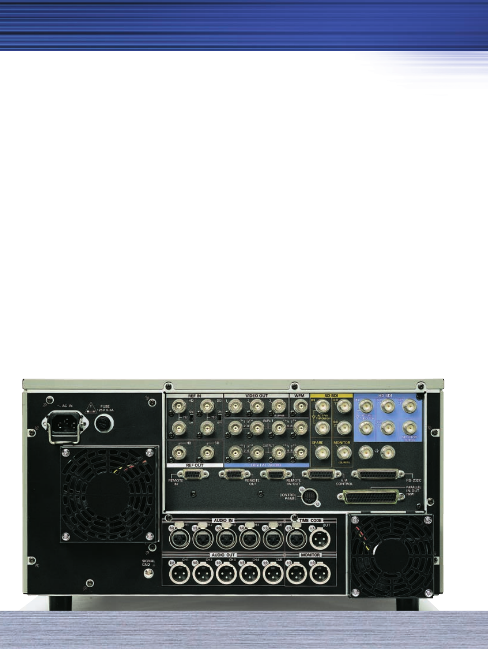 Universal vtr, Film, The ultimate | And video mastering | Panasonic AJ- HD3700B User Manual | Page 4 / 8