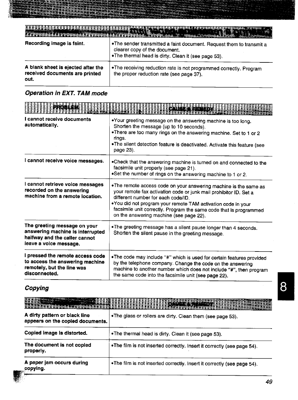 Panasonic KX-F1000NZ User Manual | Page 49 / 64