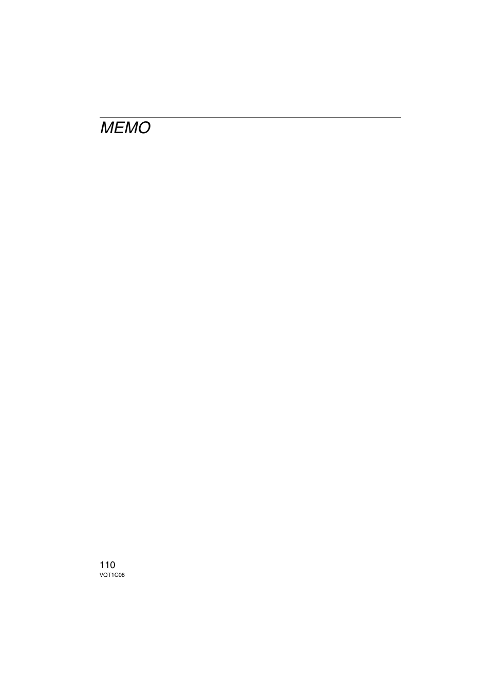 Panasonic DMC-FX30 User Manual | Page 110 / 112