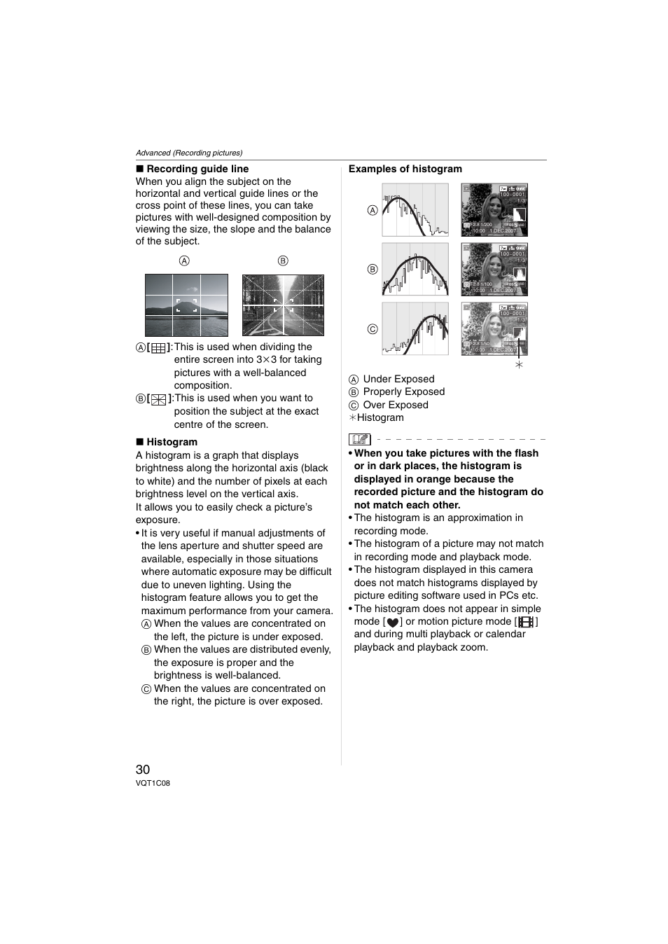 Panasonic DMC-FX30 User Manual | Page 30 / 112