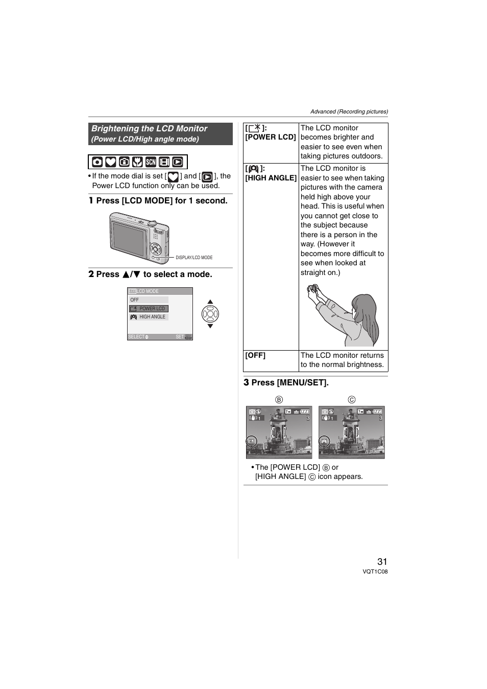 Panasonic DMC-FX30 User Manual | Page 31 / 112