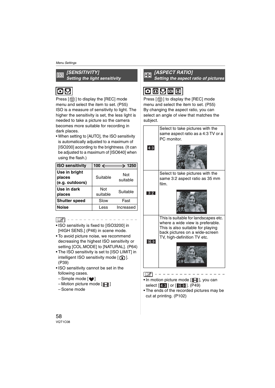 Panasonic DMC-FX30 User Manual | Page 58 / 112