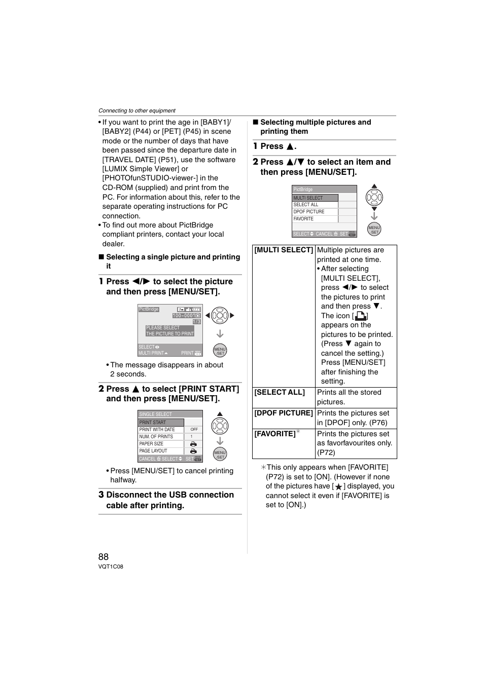 Panasonic DMC-FX30 User Manual | Page 88 / 112