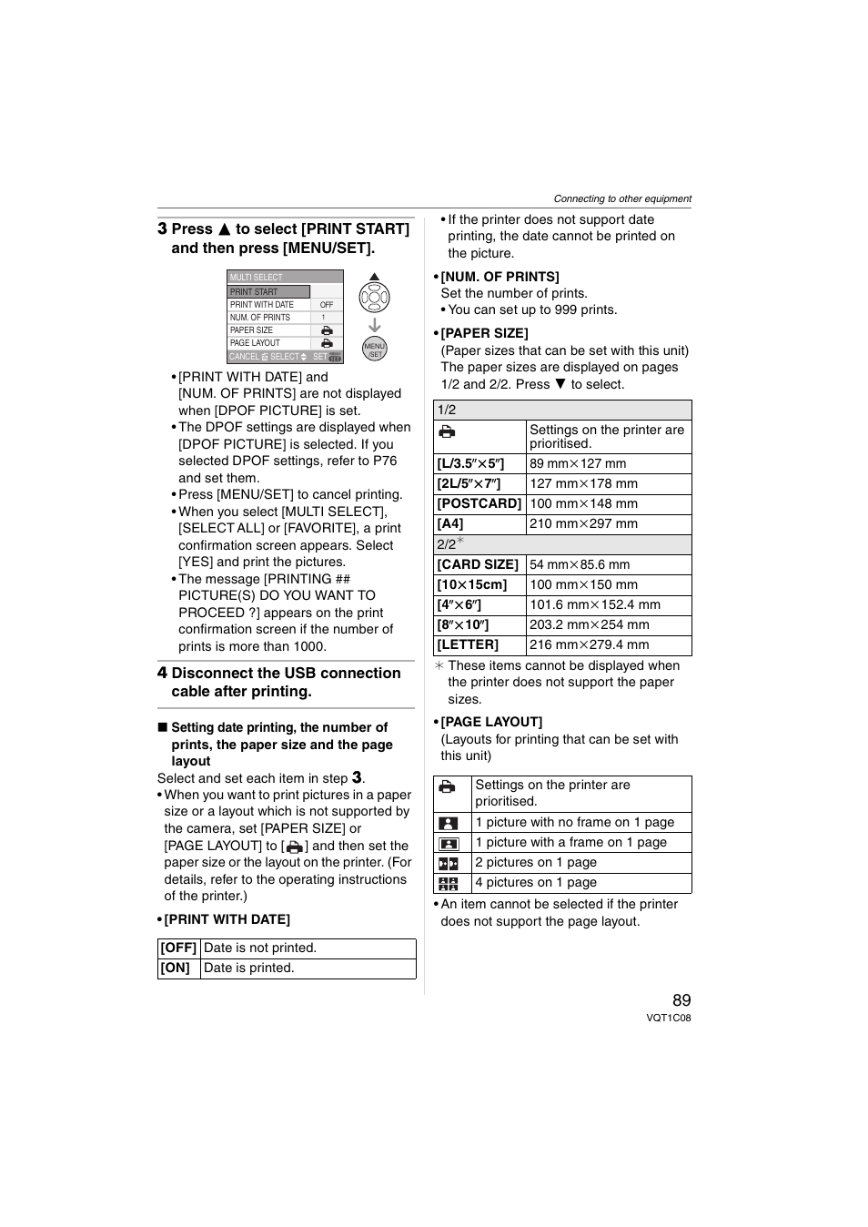 Panasonic DMC-FX30 User Manual | Page 89 / 112
