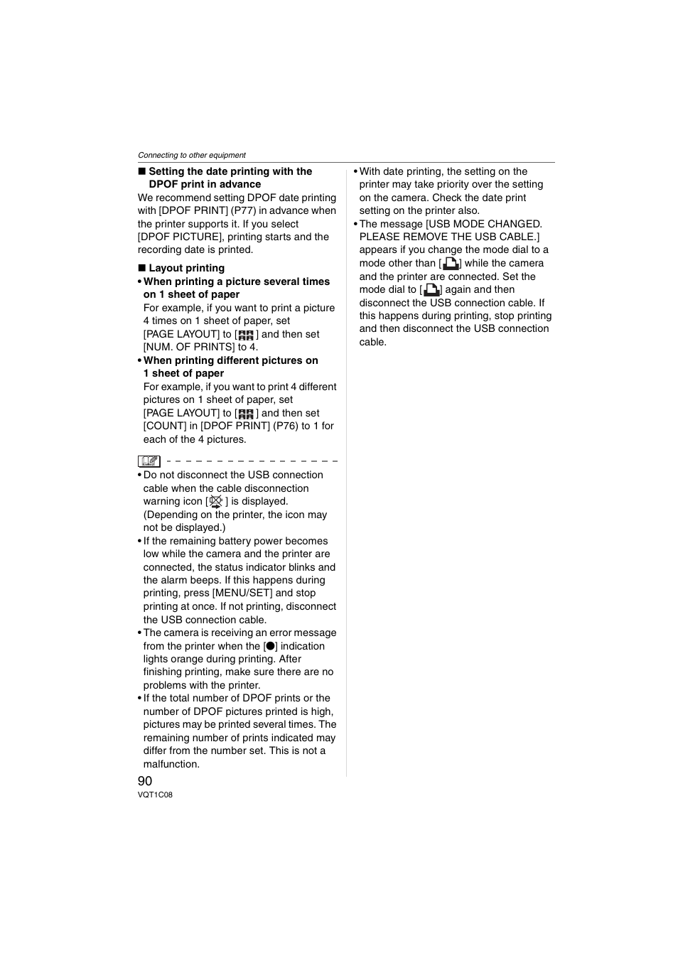 Panasonic DMC-FX30 User Manual | Page 90 / 112