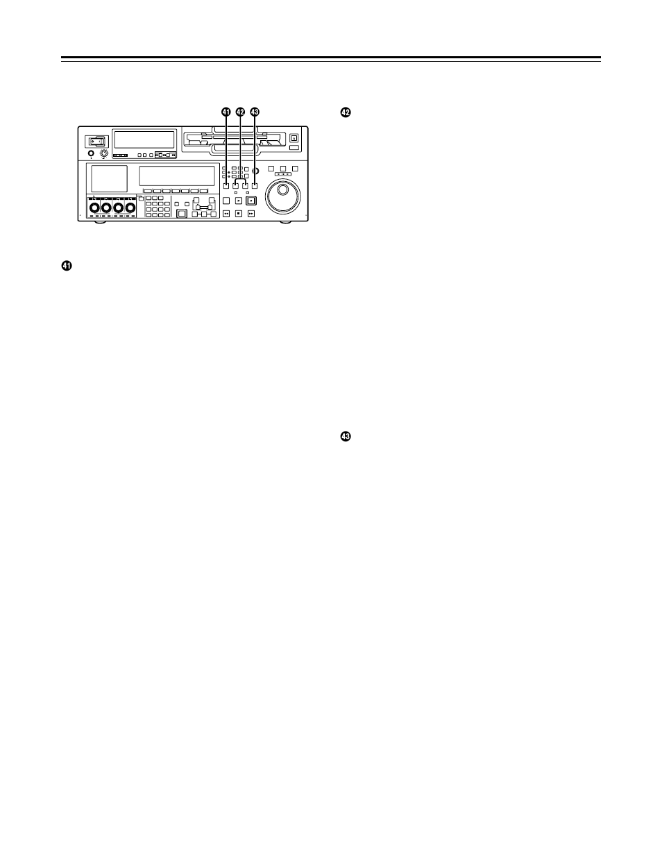 Parts and their functions, Front panel, Push lock | Push-inter, Unity, Y[ z | Panasonic AJ-HD1700PE User Manual | Page 14 / 134
