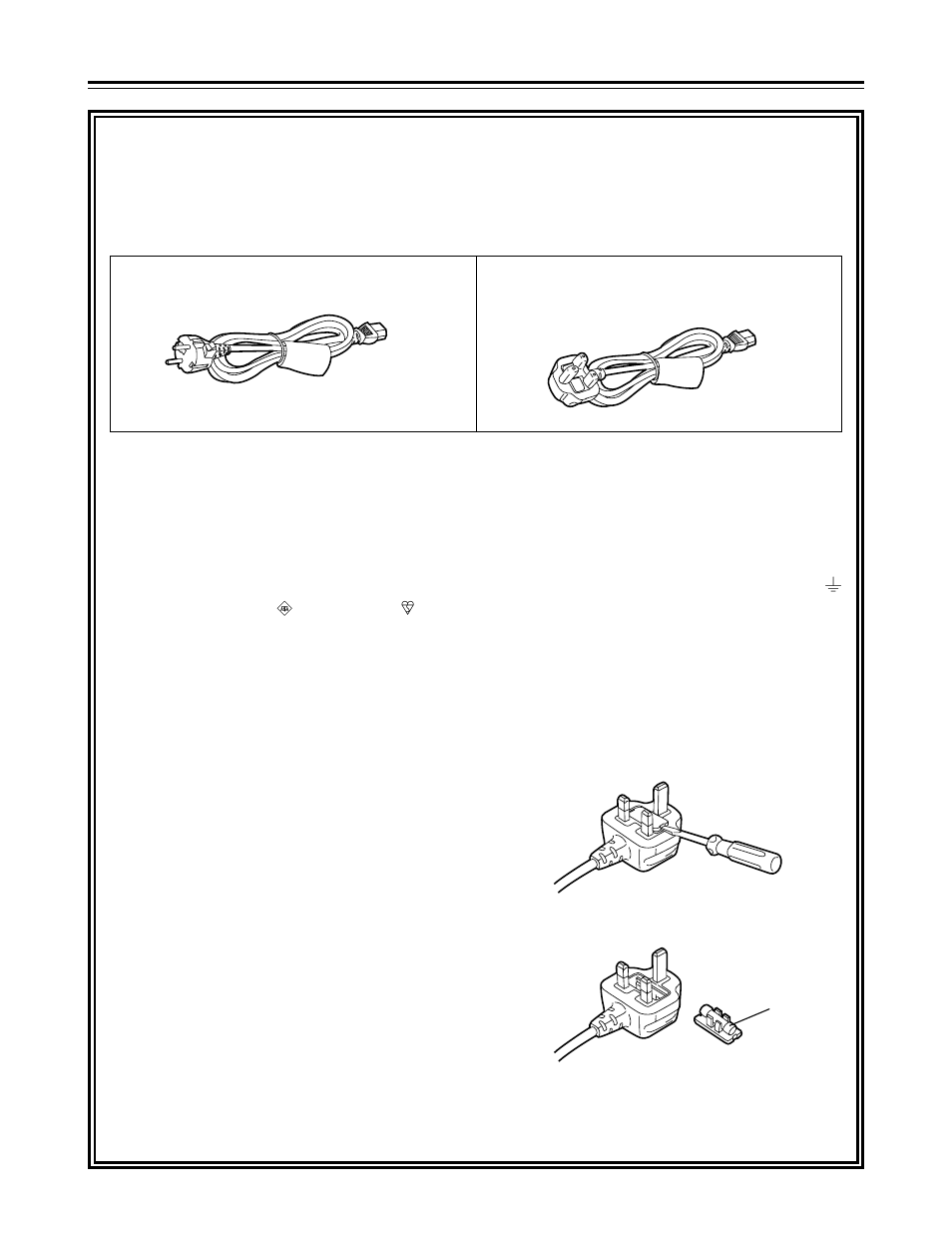 Caution for ac mains lead, For your safety | Panasonic AJ-HD1700PE User Manual | Page 4 / 134